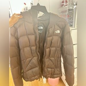 Brown north face